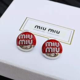 miu miu boucles doreilles pour femme s_12b0301